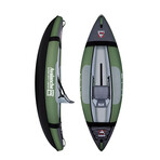 Voyager 1-Person Inflatable Kayak Set // Green