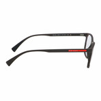 Men's Linea Rossa PS05LV-VYY1O1-55 Optical Frames // Brown Rubber