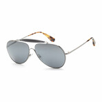 Men's PR56SS-5AV7W159 Sunglasses // Gunmetal + Gray Silver Mirror