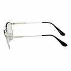 Men's PR57VV-3271O1-52 Optical Frames // Green-Silver