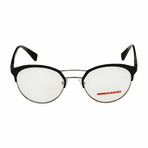 Men's Linea Rossa PS52HV-7AX1O1-50 Optical Frames // Black-Silver