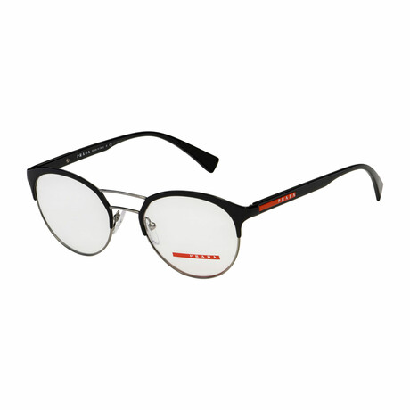 Men's Linea Rossa PS52HV-7AX1O1-50 Optical Frames // Black-Silver