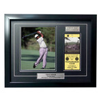 Vijay Singh // Authentic 2005 PGA Championship Ticket Collage // Framed