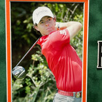 Rory McIlroy // 2012 PGA Golf Championship Pin Flag // Signed + Framed