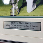 Rory Mcllroy // Authentic 2014 PGA Championship Ticket Collage // Framed