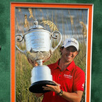 Rory McIlroy // 2012 PGA Golf Championship Pin Flag // Signed + Framed