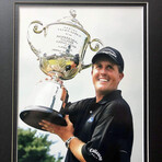 Phil Mickelson // Authentic 2005 PGA Championship Ticket Collage // Framed