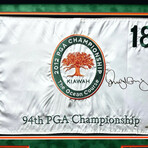 Rory McIlroy // 2012 PGA Golf Championship Pin Flag // Signed + Framed