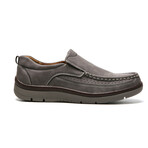 Aston Marc Mens Slip on Comfort Casual Shoes // Grey (7 M)