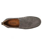 Aston Marc Mens Slip on Comfort Casual Shoes // Grey (9.5 M)