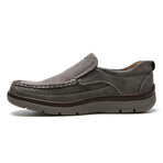 Aston Marc Mens Slip on Comfort Casual Shoes // Grey (US: 9)