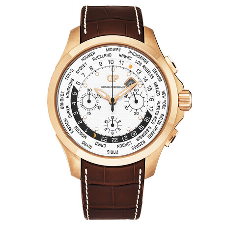 Girard-Perregaux Men's World Timer Automatic // 49700-52-134-BB6B