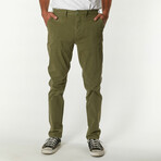 Floyd Stretch Pant // Army Green (30WX32L)