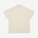 Foreman Stripe Shirt // Beige (XS)