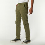 Floyd Stretch Pant // Army Green (31WX32L)