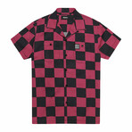 Senna Check Shirt // Pink (S)