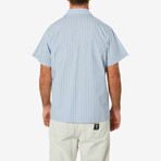 Foreman Stripe Shirt // Blue (L)