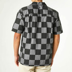 Senna Check Shirt // Black (2XL)