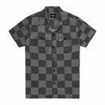 Senna Check Shirt // Black (XL)