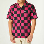 Senna Check Shirt // Pink (M)