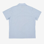 Foreman Stripe Shirt // Blue (M)