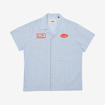 Foreman Stripe Shirt // Blue (XL)