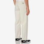 Nico Work Pant // Dirty White (30WX32L)