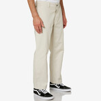 Nico Work Pant // Dirty White (34WX32L)