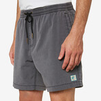 Sandbar Garment Dye Short // Phantom Black (S)