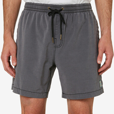 Sandbar Garment Dye Short // Phantom Black (XS)