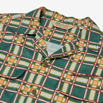 Segauro Check Shirt // Green (2XL)