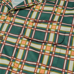 Segauro Check Shirt // Green (M)