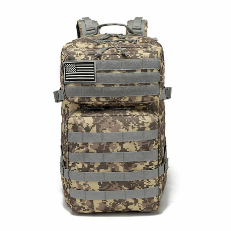 Tactical Military 45L Molle Rucksack Backpack // ACU Camouflage