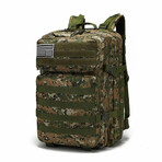 Tactical Military 45L Molle Rucksack Backpack // ACU BDU Camo