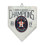 Houston Astros // Home Base Metal