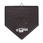 Milwaukee Brewers // Home Base Metal