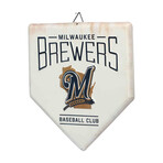 Milwaukee Brewers // Home Base Metal