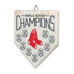 Boston Red Sox // Home Base Metal