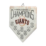 San Francisco Giants // Home Plate Metal