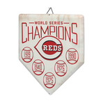Cincinnati Reds // Home Plate Metal