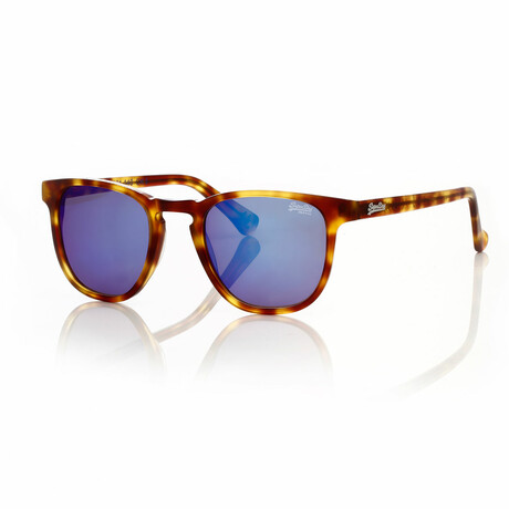 Unisex Roku Non-Polarized Sunglasses // Blonde Tortoiseshell + Blue