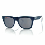 Unisex Byronville Non-Polarized Sunglasses // Navy + Smoke