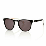 Unisex Roku Non-Polarized Sunglasses // Black + White + Smoke