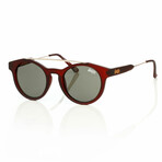 Men's Highbrow Non-Polarized Sunglasses // Brown + Green + Smoke