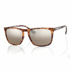 Unisex Shockwave Non-Polarized Sunglasses // Tortoiseshell + Brown