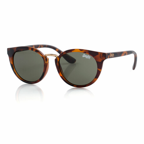 Women's Girlfriend Non-Polarized Sunglasses // Matte Tortoiseshell + Gold + Pink