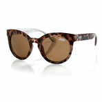 Women's Hara Non-Polarized Sunglasses // Tortoiseshell + Brown