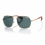 Men's Raceway Non-Polarized Sunglasses // Amber Gold + Smoke