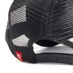 Circle Logo Trucker // Black