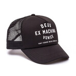 Venice Address Trucker // Black